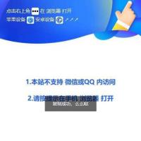 微信QQ防封源码-QQ遮罩跳转页面/内置浏览器打开提示美化版