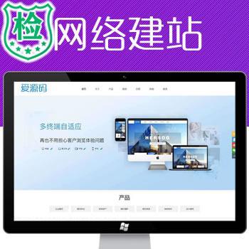 网络公司源码建站企业源码网络品牌推广,网络公司网站模板